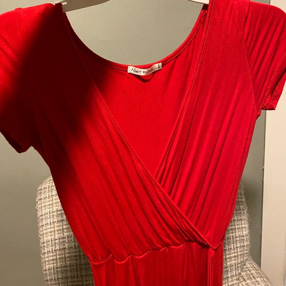 Red Jump Suit